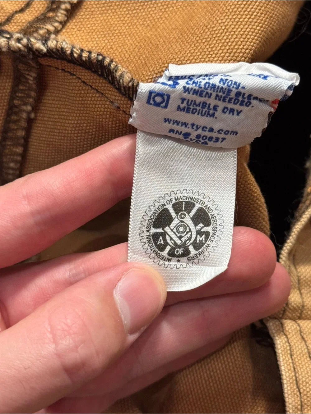 Vintage 90s Parker Ranch Hawaii Made in USA cotton Tan Canvas Tote Bag
